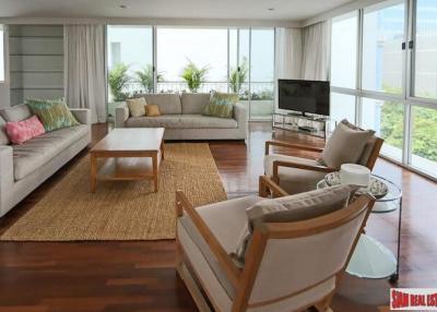 Ariel Apartment  Extra Spacious & Special Three Bedroom Apartment for Rent in a Low Density Sathorn Building - Pet Friendly