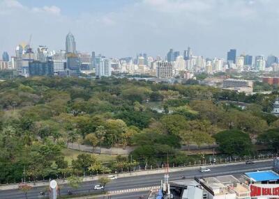 Saladaeng One  Excellent Lumphini Park Views from this Two Bedroom Condo for Rent