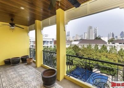 Supreme Garden  Large Private Three Bedroom Family Condo with Pool & Garden Views in a Peaceful Sathon Oasis