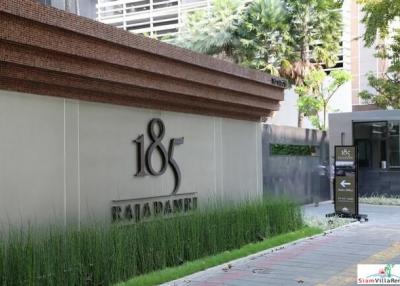85 Rajadamri  Panoramic Views of the Royal Sports Club from this Two Bedroom Ratchadamri Condo for Rent