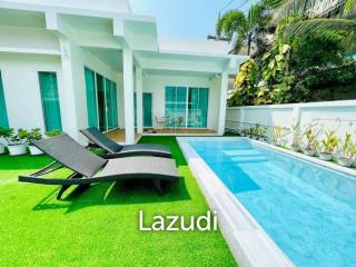 White Concept Style 2 Bedroom Villa For Rent 2 Mins From Kamala Beach