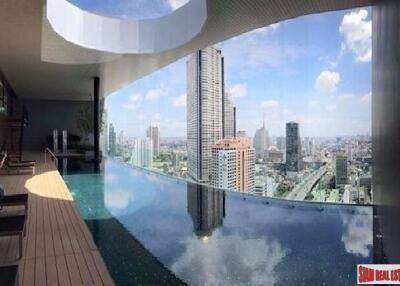 Noble Revo Silom - Two Bedroom Contemporary Condo for Rent with Great City Views in Si Lom