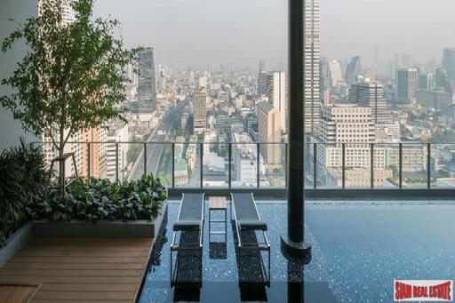 Noble Revo Silom - Two Bedroom Contemporary Condo for Rent with Great City Views in Si Lom