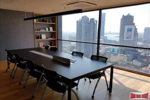 Noble Revo Silom - Two Bedroom Contemporary Condo for Rent with Great City Views in Si Lom