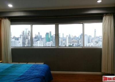 Grand Parkview Asoke Two Bed Condo on 30th Floor with Large Terrace at Sukhumvit 21