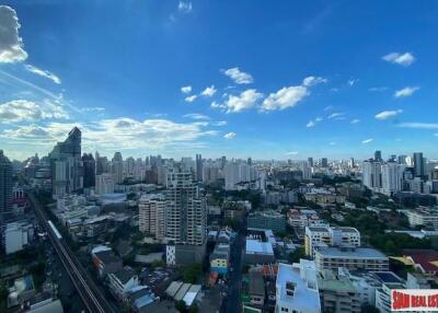 Beatniq Sukhumvit 32  Two Bedroom + 1 Study room Condo for Rent with Unblocked City Views in Thong Lo