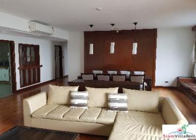 All Seasons Mansion  Luxury Three Bedroom Condo for Rent in the Lumphini Business District, Lumphini