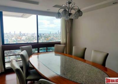President Park Sukhumvit 24  Three Bedroom with River & City Views for Rent in Asok