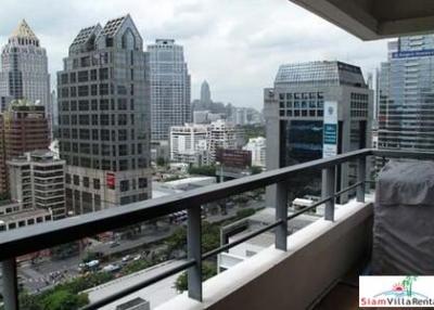 Sathorn Gardens  Exclusively Furnished Two Bedroom Condo with Balcony for Rent on South Sathorn Road