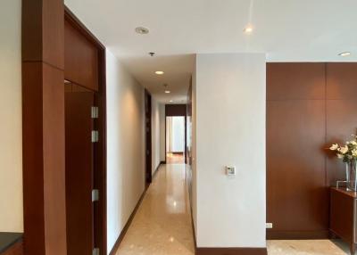 Elegant hallway in a residential property with marble flooring and modern finish