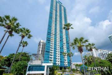 For sale Beach front condo The Palm Wongamat Studio Sea view