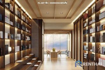 New Project Near Jomtien Beach Sky Park  Lucean 1 bedroom 40 sq.m.