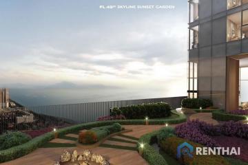 New Project Near Jomtien Beach Sky Park  Lucean 1 bedroom 40 sq.m.