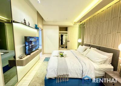 คอนโดมเนียมริมหาดจอมเทียนแห่งใหม่ Sky Park Lucean Jomtien  1 bedroom 40 sq.m.