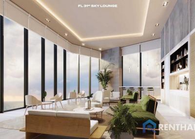 Sky Park Lucean Jomtien Pattaya  2 bedroom  2 bathroom for sale