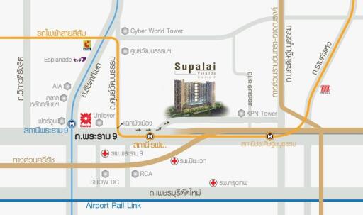 Condo for Sale at Supalai Veranda Rama 9