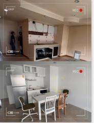 Modern kitchen with new appliances and a dining area