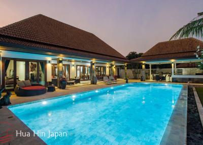 6 Bedroom Balinese Design Mansion With Mountain View Near Khao Kalok Beach For Sale (Fully Furnished, Ready To Move In)