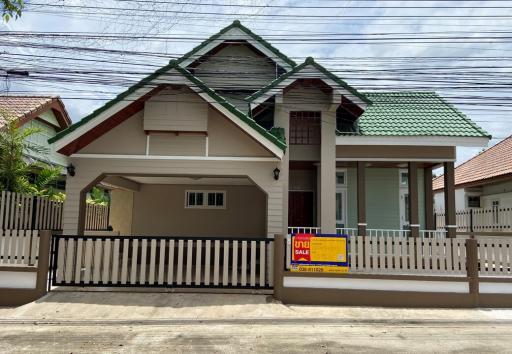 💝 1-story house, renovated, Highway 36, Phetcharat Village 🏠