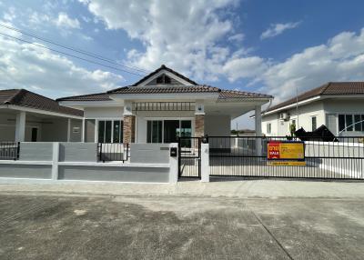 💝 1-story house, renovated, Pinsiri Village, Pluak Daeng 🏠