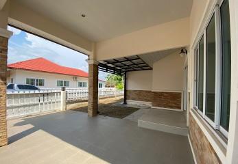 💝 Single story house Chanakarn Village 4, Klang Thung Road 🏠