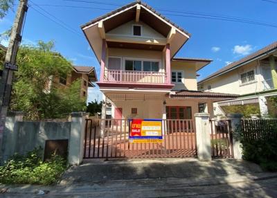 💝 2-story house, Donsiri Village. Road along Khlong Kao, east side 🏠