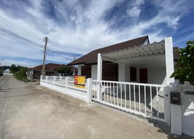 💝 1-story house, renovated, Sukhumvit Road (Highway 3), Duangtawan Village 🏠