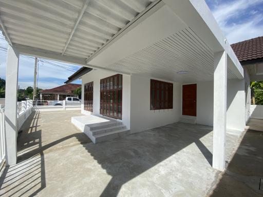 💝 1-story house, renovated, Sukhumvit Road (Highway 3), Duangtawan Village 🏠