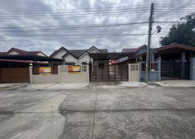 💝 One-story house, renovated, Rangsit-Nakhon Nayok Road. Ban Suan Saen Suk University 🏠