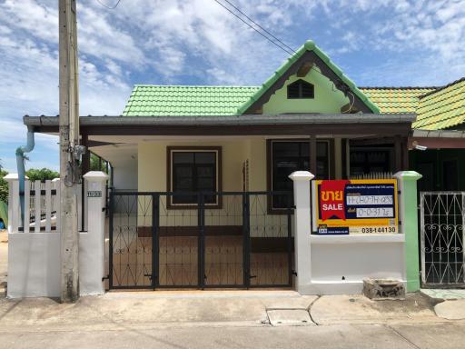 💝 One-story townhouse Soi Na Jomtien 13, Sukhumvit Road (Highway 3), Saenrak Village Project 🏠
