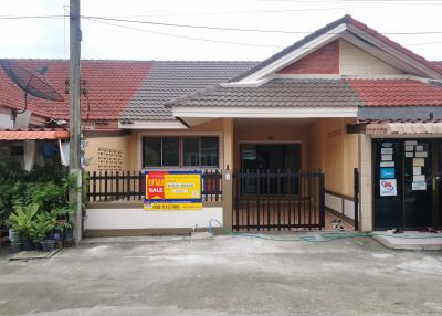 💝 One-story townhouse, renovated, Kabinburi-Chachoengsao Road. Ban Suan Pruksa University 304 🏠