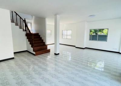 💝 2-story house, renovated, Asia Road (Highway 32), Grand Villa Ayutthaya Project 🏠