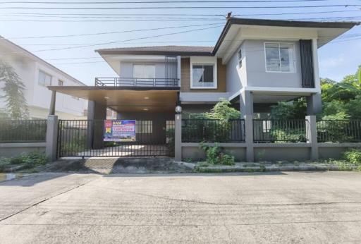 💝 2-story house, renovated, Asia Road (Highway 32), Grand Villa Ayutthaya Project 🏠