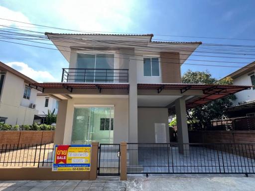 💝 Renovated 2-story house, Liap Klong Road, Habitia Village, Bang Yai, near Central Westgate 🏠