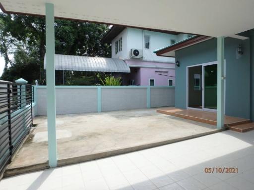 💝 2-story house, renovated, Phetkasem Road (outbound side), Ban Suan Nakhon Chai Si Village 🏠