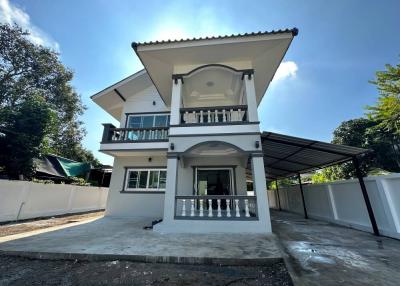 💝 Renovated 2-story house, Chiang Mai-Lamphun Road. Ban Pak Kong community 🏠
