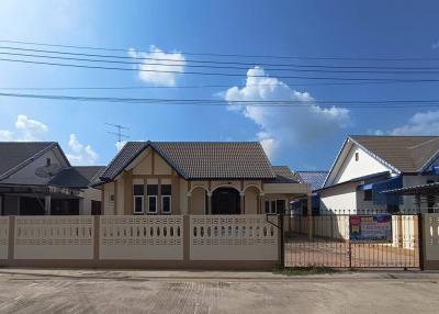 💝 One-story house, renovated, Suphanburi - Don Chedi Road (Highway 322), Paiboonsuk Village 🏠