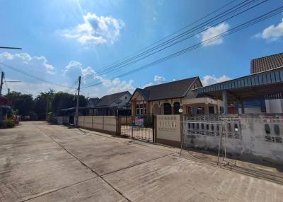 💝 One-story house, renovated, Suphanburi - Don Chedi Road (Highway 322), Paiboonsuk Village 🏠