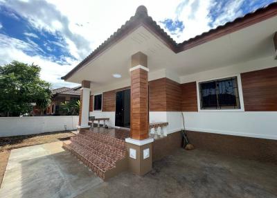 💝 Single story house, renovated, Ban Nong Krai - San Sai Luang Road, Chokwaree Home Village 🏠