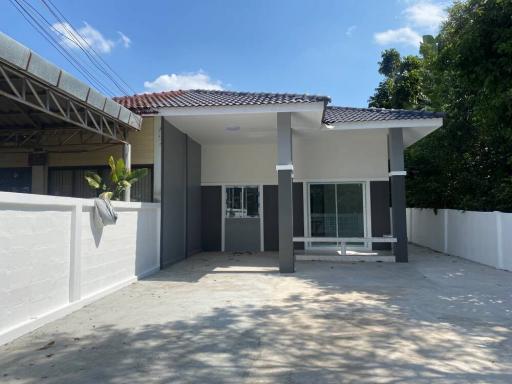 💝 One-story house, renovated, Highway 363, Ratchaphruek Village 4 🏠