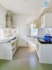 Bright and clean kitchen with modern appliances