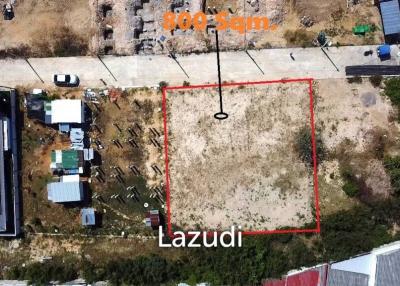 Prime Land Plot  800 Sqm For Sale On Soi 102