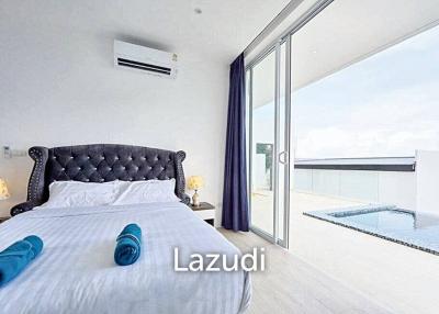 4-Bedroom Villa with Sea Views in Bophut Hill