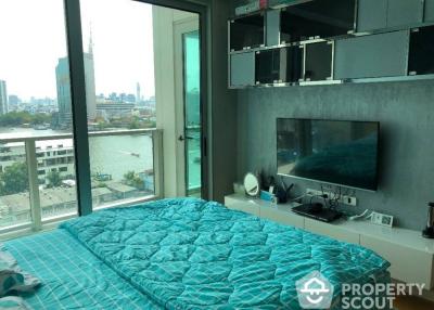 2-BR Condo at The River Condominium near BTS Saphan Taksin