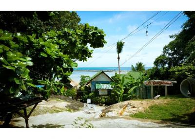 Beach front land investment opportunity resort