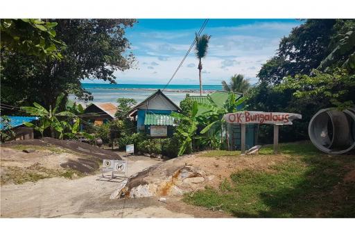Beach front land investment opportunity resort