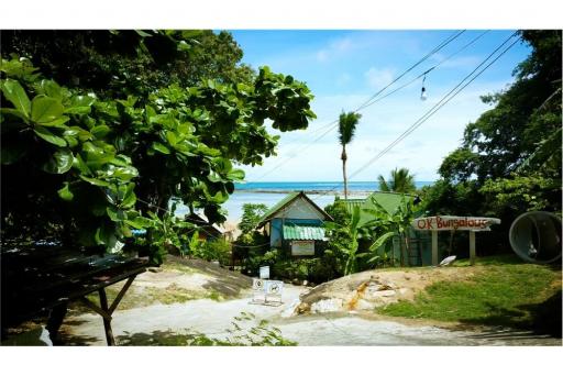 Beach front land investment opportunity resort