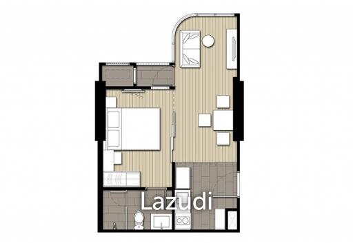 1 Bedroom 1 Bathroom 35 SQ.M. Condo For Sale