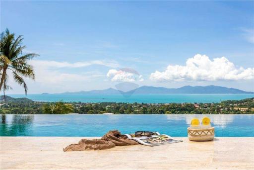 Sea-view Luxury Pool Villa for Sale in Bophut Hills