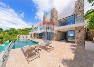 Sea-view Luxury Pool Villa for Sale in Bophut Hills